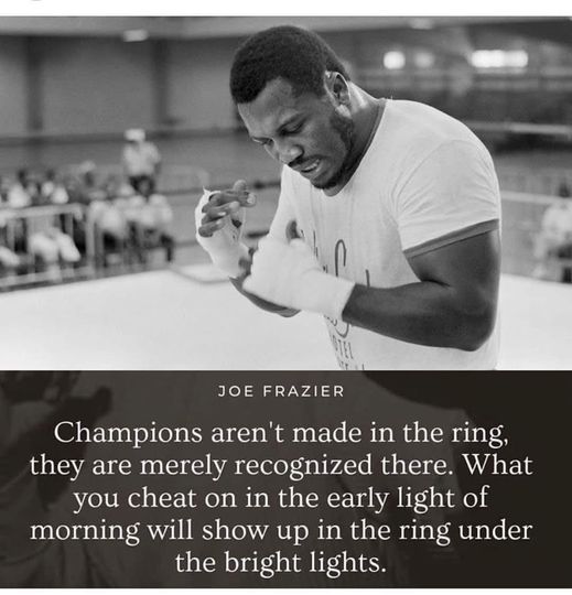 Don’t cut corners just because no one is watching. #Boxing #Sports #DontCutCorners #Legit #XZEmpire #XZSports #Inspirational #XZInspirational