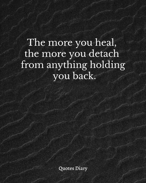 Healing is the art of releasing the anchors that no longer serve your journey.
