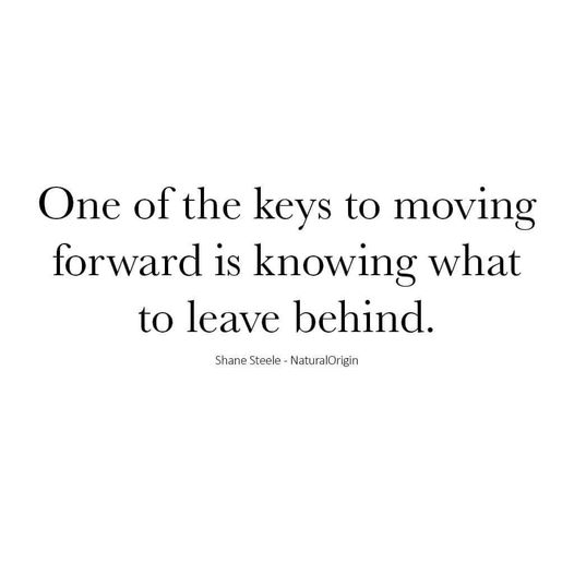 Growth begins with knowing when to let go and step forward.