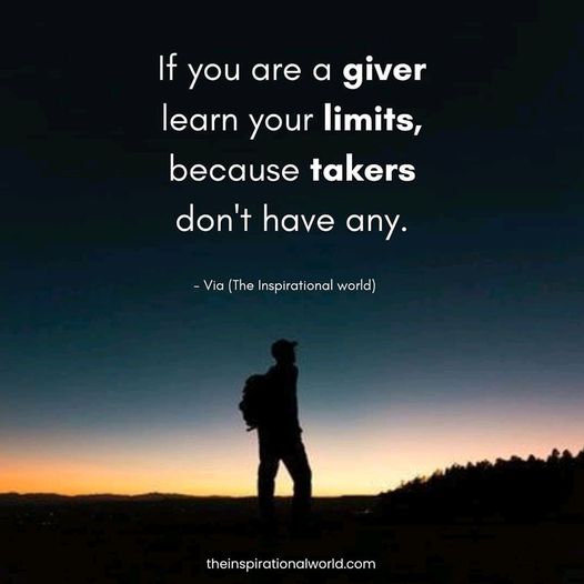 Stand tall, set boundaries, and protect your generous heart from endless takers.